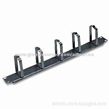 Cable Wire Management Metal D-ring Cable Organizer, Suitable for 19-inch Racks or Cabinets